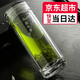思寶玻璃杯水晶之夢(mèng)過(guò)濾泡茶杯子雙層保溫水晶水杯男商務(wù)辦公車載茶杯 2號(hào)-360ml
