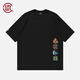 CLOT CLOTTEE by CLOT皇袍紋短袖T恤 印系列 陳冠希主理 黑色 （預(yù)售） XL