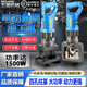 五閬機械電動(dòng)液壓多功能角鋼加工機手提式便攜角鐵沖孔切斷切斜角倒圓角機 每一臺機器送一個(gè)拔插腳踏(勿拍)
