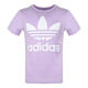 阿迪達斯 【滔搏運動(dòng)】adidas三葉草女大童TREFOIL TEE圓領(lǐng)短T恤 DV2908 128