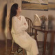 季珍菲高級感V領(lǐng)法式針織連衣裙子女秋冬配大衣內(nèi)搭冬裝打底長款毛衣裙 法式連衣裙米白色【85-140斤】
