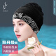 泳帽女防水不勒頭加大長(zhǎng)發(fā)舒適百褶布護(hù)耳成人大頭圍雙層游泳帽 雙層防水藝術(shù)花邊