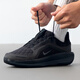 耐克（NIKE）男鞋25夏季新款A(yù)IR WINFLO運(yùn)動鞋輕便耐磨減震休閑鞋健身跑步鞋 【W(wǎng)INFLO 11】黑/煤黑 44
