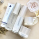 婉絲（SOFTSILK）海洋燕窩系列組合套裝洗面奶保濕水乳護(hù)膚品專柜化妝品套裝 13.洗面奶+水+乳+霜+眼霜
