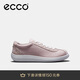 愛步（ECCO）牛皮簡約系帶舒適休閑板鞋 柔酷零點女鞋系列220253 裸粉色 39