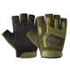 HTBT半指手套男士戰術(shù)軍迷戶(hù)外騎行運動(dòng)開(kāi)車(chē)摩托車(chē)機車(chē)防滑防護登山漏指半截手套 HB軍綠色
