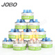 巨博（JOBO）小火鍋燃料環(huán)保礦物油酒精爐燃料一次性戶外便攜替代酒精罐 塑料蓋 三頭燃燒約80分鐘 8.3cm 1罐裝