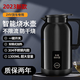 新款車載燒水壺12V24V220V小車大貨車電熱水壺加熱水杯保溫旅行壺 A款：1.3升貨車專用機(jī)械款 套餐1：標(biāo)配