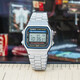 卡西歐（CASIO）陳小春同款手表日本代購小方塊電子表A158WA A159 F-84W F91W-1DG A168WA-1JF全屏夜光