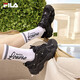 FILA 斐樂官方貓爪鞋女鞋2025春夏復(fù)古運動鞋時尚休閑鞋F(xiàn)LUID 4