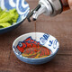 美濃燒（Mino Yaki）日本進(jìn)口鯛魚(yú)餐具釉下彩陶瓷日式和風(fēng)家用米飯碗單品 3.7英寸味碟【9.5CM*3CM】