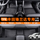 乾佰QIANBAI豐田鋒蘭達(dá)腳墊全包圍專用tpe汽車22-2024款2023主駕駛雙擎車地毯【單層】全車整套TPE腳墊2022 2023 2024款豐田鋒蘭達(dá)腳墊