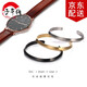 子午線歐美簡(jiǎn)單三角形手鐲 男女款學(xué)生開口手環(huán)個(gè)性復(fù)古可配情侶手鐲 銀色 一只