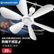 艾美特（AIRMATE）小吊扇學(xué)生宿舍床上電風(fēng)扇大風(fēng)力小風(fēng)扇蚊帳扇微風(fēng)吊扇電扇 大號(hào)款 標(biāo)準(zhǔn)款