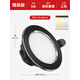 家用筒燈led天花射燈5w嵌入式開(kāi)孔7.5cm客廳吊頂牛眼孔燈 5W黑銀[精裝鋁材]三色_開(kāi)孔