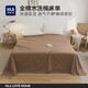 海瀾之家床單單件100%新疆棉純棉床單單人雙人學(xué)生宿舍家用四季床單床罩 橄欖咖 180*230cm【適用1.5m床】