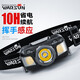 WarsunWD06-1強(qiáng)光頭燈可變焦感應(yīng)頭燈夜釣強(qiáng)光充電遠(yuǎn)射防水工作礦燈釣魚