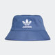 阿迪達(dá)斯 （adidas） 帽子三葉草男帽女帽 新款戶外休閑帽運(yùn)動(dòng)帽透氣遮陽(yáng)帽學(xué)生漁夫帽 GN4904藍(lán)色 OSFW