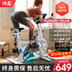 汗馬 【智能游戲APP】動(dòng)感單車(chē)家用運(yùn)動(dòng)器材健身車(chē)室內(nèi)腳踏自行車(chē) 頂配APP+物磁雙阻+彈簧減震白