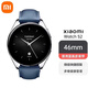 小米小米xiaomi watch S2智能運動手表藍牙通話心率血氧睡眠健康檢測 小米S2藍色46MM僅拆封