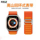 PZOZ適用蘋(píng)果手表s11表帶10/9/Ultra3/2海洋apple iwatch高山回環(huán)式iphone運動(dòng)野徑尼龍se新款編織硅膠 橙色-高山回環(huán)表帶 38/40/41/42mm【特價(jià)清倉】