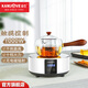 金灶（KAMJOVE） 電陶爐煮茶鐵壺燒水器煮茶器家用迷你小茶爐茶具不挑鍋具電陶爐 珍珠白（不包含茶壺）