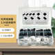 丟石頭 2.54mm間距杜邦線膠殼連接器套件 杜邦殼1~10P 公母接線端子組合 雙排膠殼套件