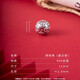 999足銀轉運銅錢(qián)珠散珠 純銀頂珠diy串珠佛珠手鏈弟子珠隔珠配件 銅錢(qián)珠【復古款】11mm
