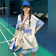 森女部落瘋狂動(dòng)物城 休閑運(yùn)動(dòng)少女t恤短褲兩件套時(shí)尚套裝新款原創(chuàng)夏季閨蜜 白色T恤（單件） M