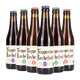 羅斯福（Rochefort）比利時(shí)原裝進(jìn)口羅斯福6/8/10號(hào)修道士修道院精釀啤酒瓶組合裝整箱 羅斯福6/8/10啤酒 330mL 6瓶