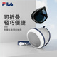 斐樂(lè )（FILA）斐樂(lè )折疊TR輕盈墨鏡男防紫外線(xiàn)防UV太陽(yáng)鏡女934鋼琴黑