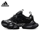 阿迪達(dá)斯 （adidas）男鞋女鞋25新款[輕機(jī)甲鞋-賽博]XLG厚底休閑跑步鞋緩震透氣老爹鞋 IH0070/厚底4-5CM/科幻美感 42 【建議腳長26厘米】