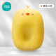 優(yōu)萌嬰兒防吐奶斜坡墊安撫豆豆絨寶寶防吐奶新生兒躺喂奶哺乳神器枕頭 黃色小雞 【0-12月】 80*60cm