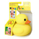 RITTLE TIN LOK戲水小鴨子嬰兒寶寶兒童洗澡沐浴戲水玩具環(huán)保搪膠香港小黃鴨 4寸捏響小黃鴨（送小動(dòng)物1個(gè)）