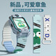 適用才電話Z9手表Z10表帶z8硅膠z7磁吸D2/D2A/Q1A/Q2A/Y8腕帶可愛 章魚【印花款】 適用：小天才z10手表【鎹拆裝工具】