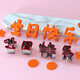魔幻廚房生日快樂(lè )刻字模具胡蘿卜蔬菜切字印字造型家用愛(ài)心切模 便利精致 護手【浸膠款】生日快樂(lè )模具