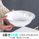玉蝶景德鎮陶瓷湯碗大號家用單個(gè)吃面碗高顏值多規格湯盆骨瓷大碗湯碗 8英寸（2個(gè)裝）大號面碗