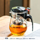 瓷牌茗茶具玻璃茶具套裝可拆洗內膽飄逸杯泡茶壺居家辦公懶人自動(dòng)紅茶泡茶器 尚型飄逸杯（單壺） 500ml