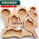 百春寶手工做饅頭模具家用蒸花樣餑餑工具點(diǎn)心月餅模2月6日發(fā)完 大號一對魚(yú)