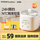 榮事達(dá)（Royalstar） 煮蛋器 家用蒸蛋器電蒸鍋 早餐煮蛋機(jī) 防干燒蒸蛋神器 多功能蒸蛋機(jī)【配蛋架+不銹鋼碗】 單層