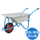 ivslan獨輪車(chē)農用小推車(chē)工地單輪手推車(chē)推沙泥土花園斗車(chē)垃圾搬運車(chē)家用 藍色獨輪車(chē)一輛實(shí)心胎