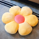 迪卡夢(mèng)（DEKAMO）太陽(yáng)花花朵沙發(fā)客廳花瓣抱枕坐墊毛絨玩具床上花公仔玩偶可愛(ài)女孩 太陽(yáng)花黃色花瓣 60厘米