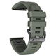 原裝適用佳明飛耐時Garmin Fenix7X/Fenix5X/Fenix6X/Forerunner9 軍綠【限量款表帶】 Fenix5/5Plus【22mm寬】收藏送防塵塞