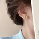 伊燦日韓水鉆蝴蝶結耳釘女輕奢小眾高級感設計耳環(huán)2025年新款爆款耳飾 耳釘
