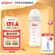 貝親（Pigeon）PPSU寬口徑自然實(shí)感防脹氣奶瓶330ml LL號奶嘴 9個(gè)月+ AA194