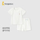 童泰（TONGTAI）嬰兒內衣套裝夏季衣服兒童薄款家居內衣TS41J322-DS白色80cm
