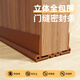 喆優(yōu)門(mén)縫密封條自粘門(mén)底縫專(zhuān)用隔音防蟲(chóng)防風(fēng)條房門(mén)玻璃門(mén)底部下?lián)躏L(fēng)條 凹凸門(mén)底密封條【大號-棕色1條】