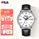 斐樂(lè )（FILA）經(jīng)典簡(jiǎn)約帶雙日歷石英表時(shí)尚男女款腕表6792-001