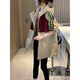 莉紗芙特短外套女士裝高檔2025年春秋季新款夾克棒球服休閑洋氣小香風衣服 拼色 L （建議：110-120斤）