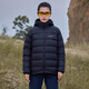 mont·bell 羽絨服女款秋冬輕量化徒步旅行800蓬鵝絨保暖連帽上衣 1101675 NV海軍藍 M